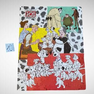 Golden Disney 101 Dalmatians 200pc Complete Puzzle